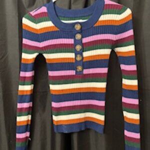 Arizona striped sweater. Size XS